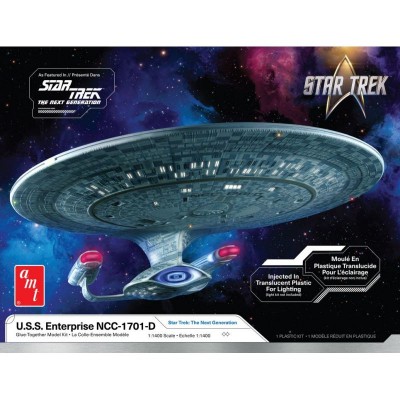 AMT1429 STAR TREK THE NEXT GEN. U.S.S. ENT NCC 1701D 1/1400