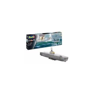 REV05177 GERMAN SUBMARINE TYPE XXI 1/144