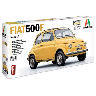 ITA4715 68 FIAT 500 F, Upgraded Edition, 1/12 5/24