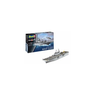 REV05178 ASSAULT CARRIER USS WASP CLASS 1/700