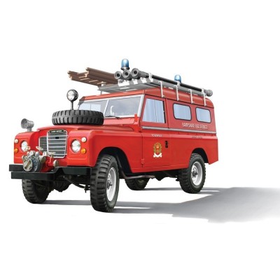 ITA3660 LAND ROVER FIRE TRUCK 1/24