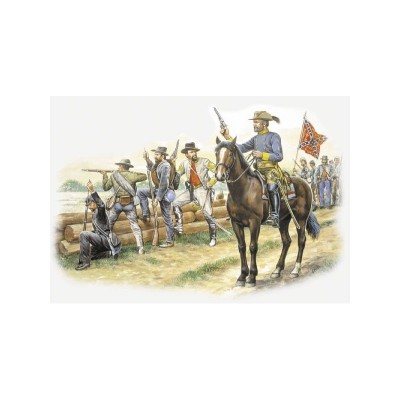 ITA6014 CONFEDERATE TROOPS 1/72