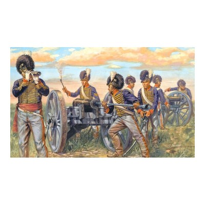 ITA6041 BRITISH ARTILLERY 1805-1815 1/72