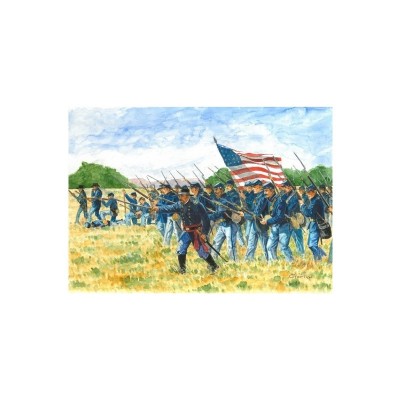 ITA6177 UNION INFANTRY-AMERICAN CIVIL WAR 1/72