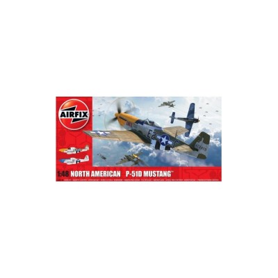 AIR05138 NORTH AMERICAN P51-D MUSTANG 'Filletless Tails' 1/48