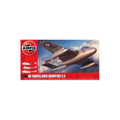 AIR06107 DE HAVILLAND VAMPIRE T.3, 1/48