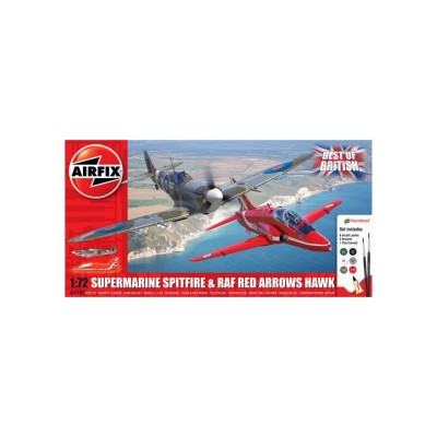 AIR50187 BEST OF BRITISH SPITFIRE & HAWK, 1/72