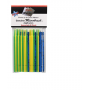 ALP1400 MICROBRUSHES(10 each colour)(40/pk) *1