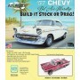 AMCH1371 57 CHEVY BEL AIR, stock/drag 1/25