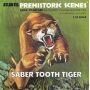 AMCA733 SABRE TOOTH TIGER, Prehistoric Scenes, 1/13