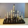 AMCM6871 US SPACE MISSILES-36 missiles, 1/128