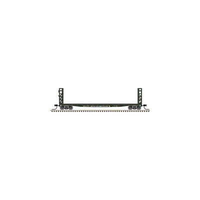 ATL50005786 N 48' GSI BULKHEAD FLAT CAR-BC RAIL+ 51701, green/white