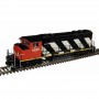 ATL10002709 HO GP40-2W LOCOMOTIVE-SILV-CANADIAN NATIONAL(ZEBRA STRIPES)9623