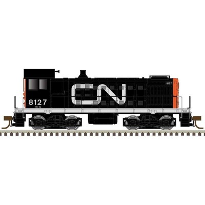 ATL10003375 HO S-2 LOCO, silver, CN 8129, black/red/white