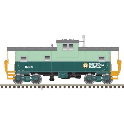 ATL20005019 HO EXT.VISION & STANDARD CUPOLA CABOOSE-B.C.RAI 1870(GR.YL,WH)