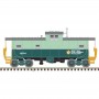 ATL20005020 HO EXT.VISION & STANDARD CUPOLA CABOOSE-B.C.RAIL 1874(GR/YL/WH)