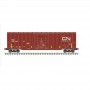 ATL20006071 HO NSC 50' PLUG DOOR BOX CAR-C.N. (CNIS) 413039, brown/white