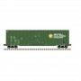 ATL20006075 HO NSC 50' PLUG DOOR BOX CAR-B.C.RAILWAY 851009, green/white/yellow