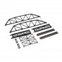 ATL2570 N CODE 80 THROUGH TRUSS BRIDGE KIT, black