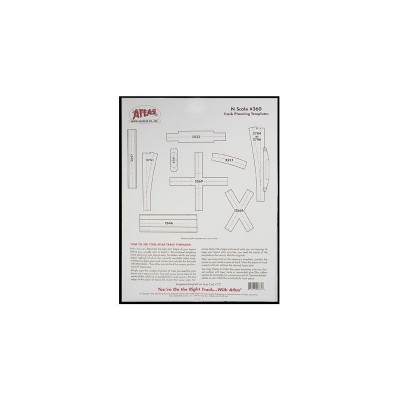 ATL360 N SCALE TRACK PLANNING TEMPLATES