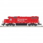 ATL40004812 N GP38-2 PHASE II LOCO-CANADIAN PACIFIC 4421, red/white