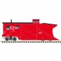 ATL50004532 N RUSSELL SNOW PLOW-CANADIAN NAT. 55501, red/white *1