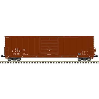 ATL50005239 N X72 BOX CAR-CANADIAN NATIONAL 416260, brown, white