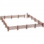 ATL777 HO THREE RAIL FENCE & GATE KIT