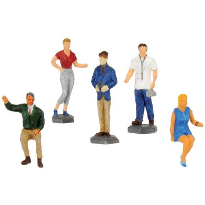 ATL793 HO UNDECORATED PEDESTRIAN FIG.(24pcs)