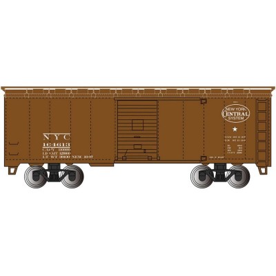 BAC15009 HO 40' STEAM ERA BOX CAR-NY Central