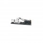 BAC16149 HO 250 T.STEAM CRANE&BOOM TENDER, unlettered, black/silver