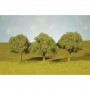 BAC32013 HO SCALE TREES-3"-3.5"OAK TREES(3)