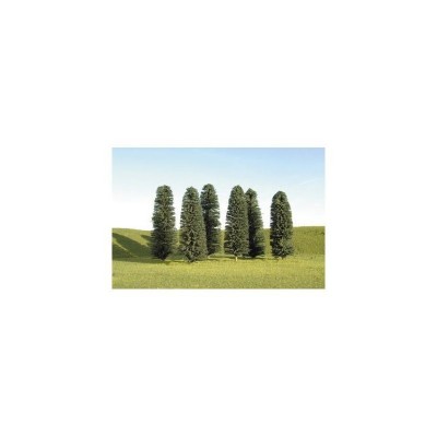 BAC32105 N SCALE TREES-3"-4" CEDAR TREES(9) *