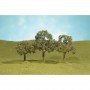 BAC32107 N SCALE TREES-2"-2.25" WALNUT TREES(4)