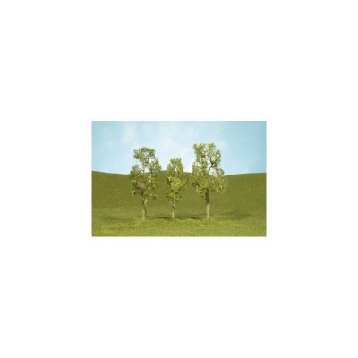 BAC32110 N SCALE TREES-2.5"-2/75" ASPEN TREES(4) *