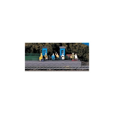 BAC42342 HO FIGURE SET-SITTING PASSENGERS