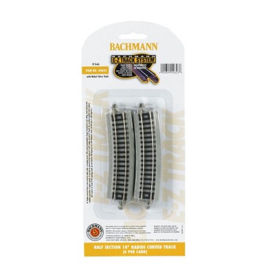 BAC44823 N HALF SECT.14"RAD.CURV.TRACK(6PK) *1