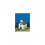 BAC45815 N-BUILT-UP BLDG-COUNTRY CHURCH...