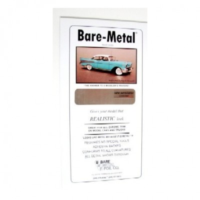 BMF001 BARE-METAL FOIL, chrome