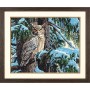 DIM91772 GREAT HORNED OWL, 20x16