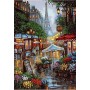 DIM91741 SPRINGTIME IN PARIS, 14x20