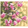 DIM91735 CHICKADEES & MAGNOLIAS, 14x11