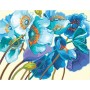 DIM91657 BLUE POPPIES, 14x11