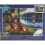 DIM91357 ADIRONDACK EVENING, 20x14