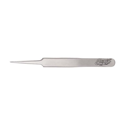 EXE30418 STRAIGHT POINT TWEEZERS, polished, 4.5"