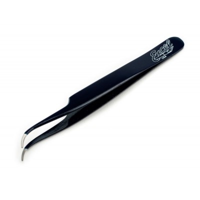 EXE30423 SLANT POINT TWEEZERS, blue 4.5"