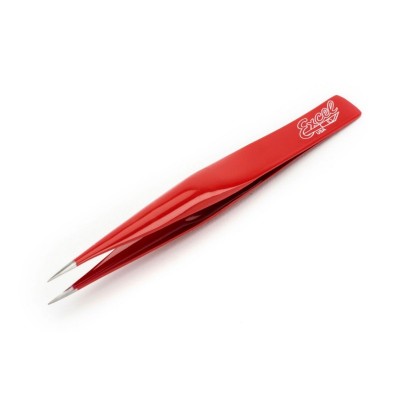 EXE30428 HOLLOW POINT TWEEZERS, red 4.5"