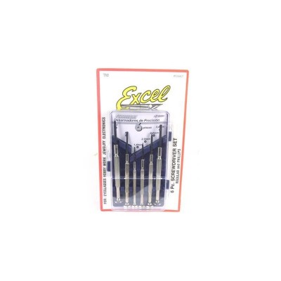 EXE55662 6 pc. JEWELLERS SCREWDRIVER