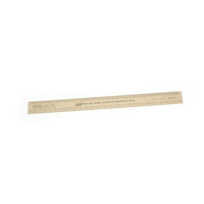 EXE55778 DELUXE RAILROAD RULER 12"