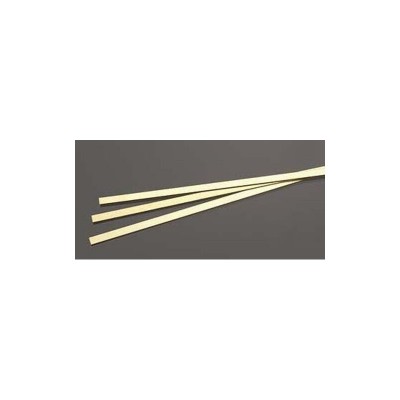 KSE9843 BRASS STRIP 1mm thick x 6mm wide, 3/pk *3